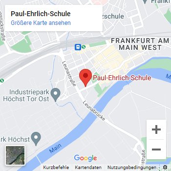 Lageplan der Paul-Ehrlich-Schule